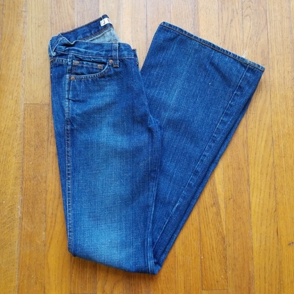 J Brand Womens Bell Bottom Blue Jeans size 25 - Picture 7 of 8